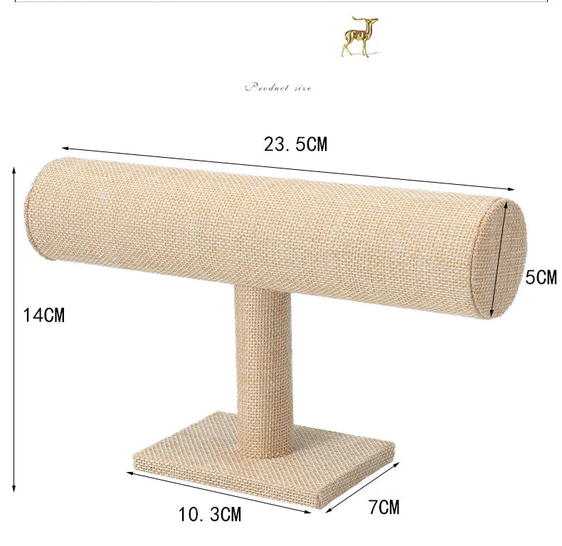 Jewelry Display Stand – Suede Bangle Holder