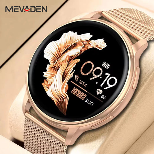 MEVADEN Smartwatch - Bluetooth Calling | Custom Dial | Fitness & Health Tracker