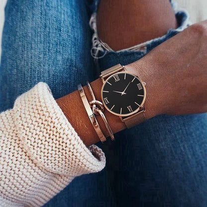 Luxury Quartz Watch - Elegant & Timeless