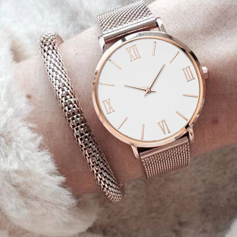 Luxury Quartz Watch - Elegant & Timeless