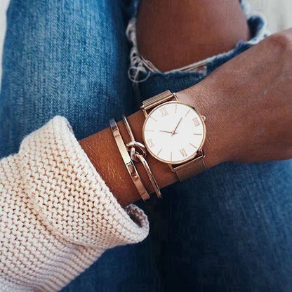 Luxury Quartz Watch - Elegant & Timeless