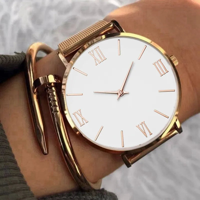 Luxury Quartz Watch - Elegant & Timeless