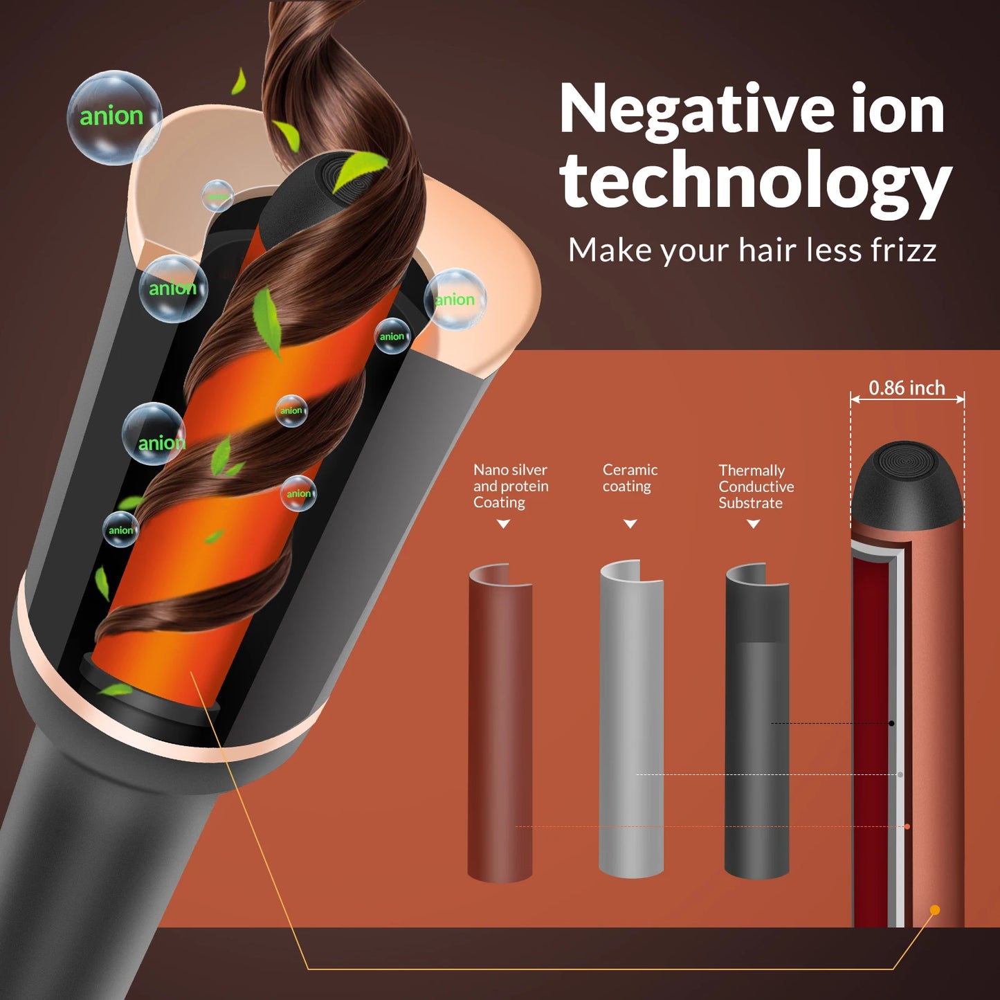 Automatic Curling Iron - Perfect Curls Without Effort