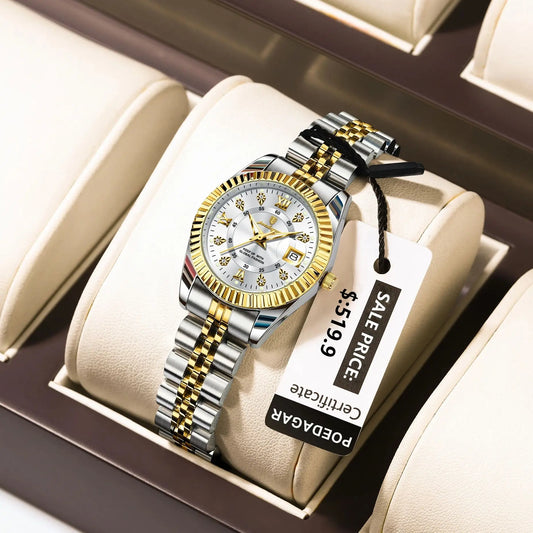 Luxury Women Watch - Elegant, Waterproof & Luminous