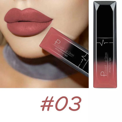 Langanhaltender Lipgloss – Intensive Farbe und mattes Finish