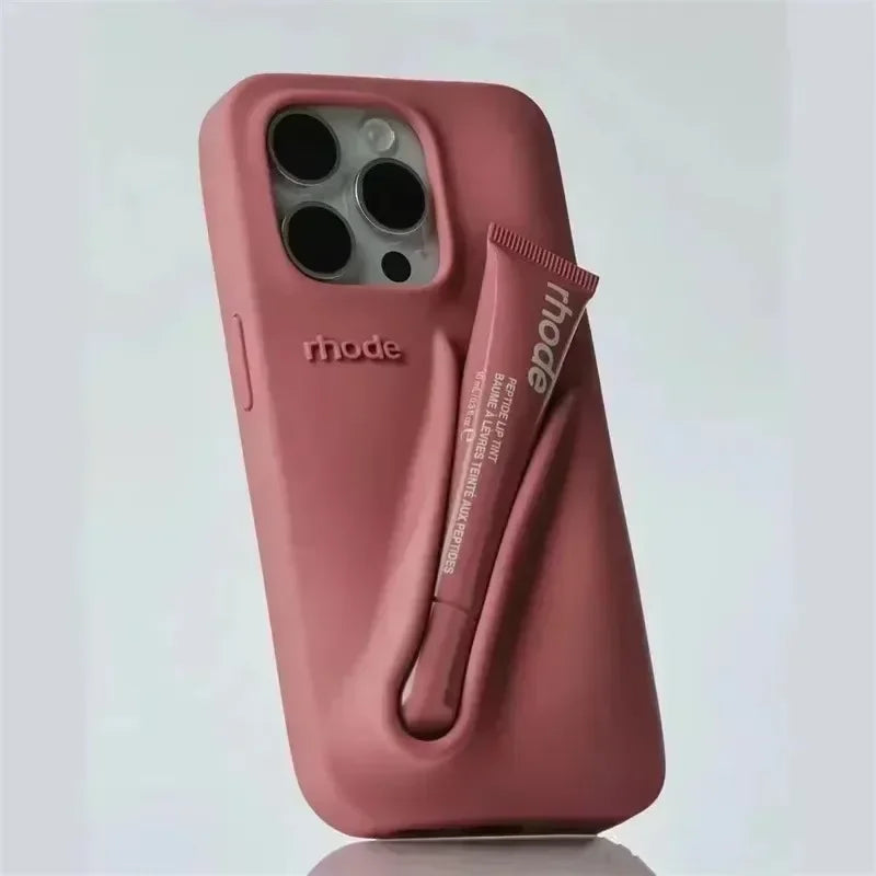 Rhode Lipgloss Holder Soft Silicone Case