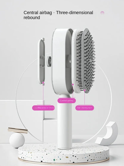 Self-Cleaning Hairbrush - Innovative & Practical