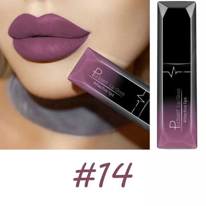 Langanhaltender Lipgloss – Intensive Farbe und mattes Finish
