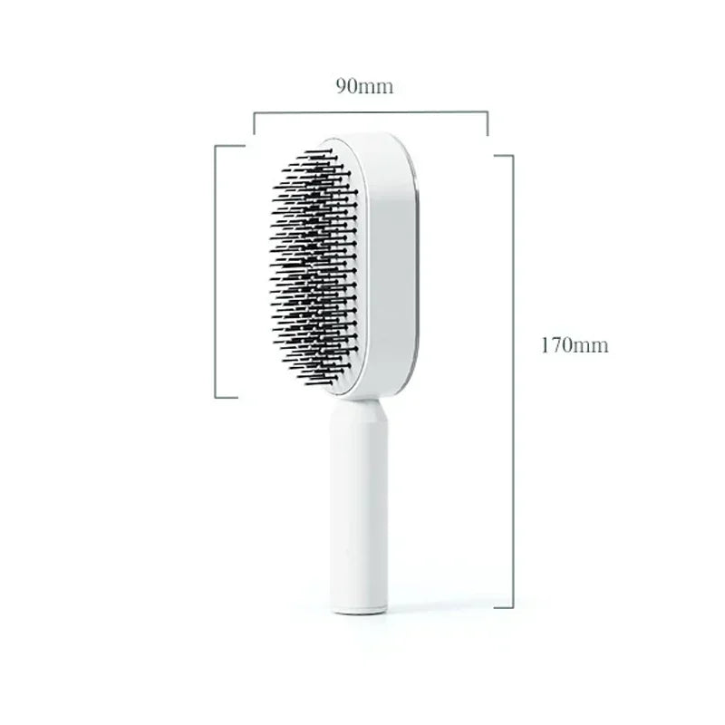 Self-Cleaning Hairbrush - Innovative & Practical