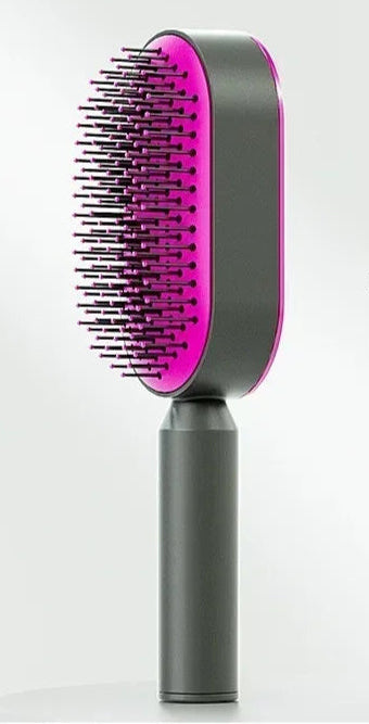 Self-Cleaning Hairbrush - Innovative & Practical