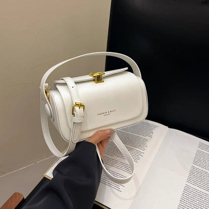 Bolso de hombro cuadrado clásico y sencillo: bandolera elegante y versátil