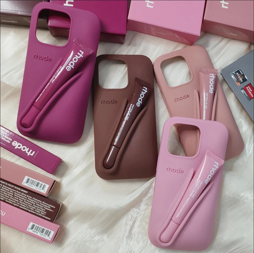 Rhode Lipgloss Holder Soft Silicone Case