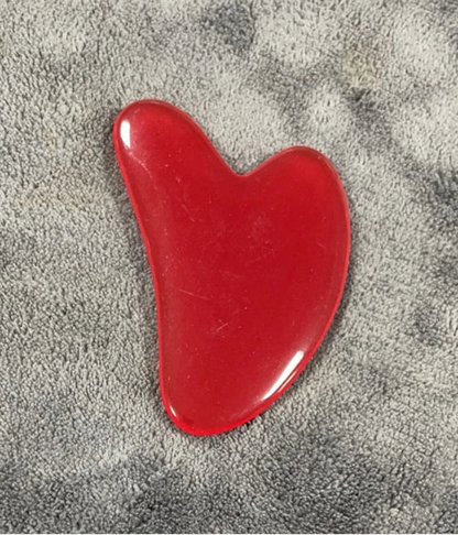 Natural Resin Jade Gua Sha – Facial & Body Massage Tool for Skin Lifting & Relaxation