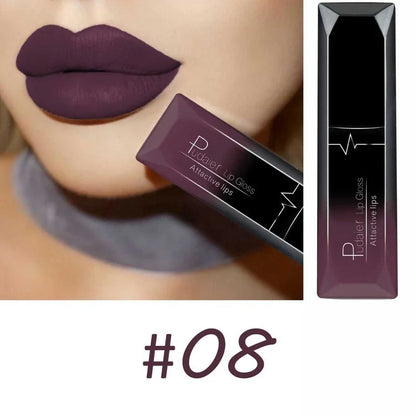 Langanhaltender Lipgloss – Intensive Farbe und mattes Finish