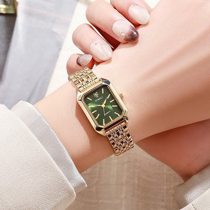 Luxury Women Quartz Watch - Elegant Stainless Steel Design