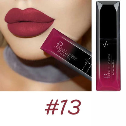 Langanhaltender Lipgloss – Intensive Farbe und mattes Finish