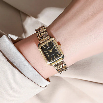Luxury Women Quartz Watch - Elegant Stainless Steel Design
