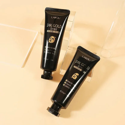 LAIKOU 24K Gold Peeling-Maske – Tiefenreinigung &amp; Mitesserentfernung