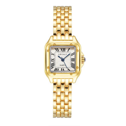 Luxury Gold Stainless Steel Women Watch - Elegant & Timeless