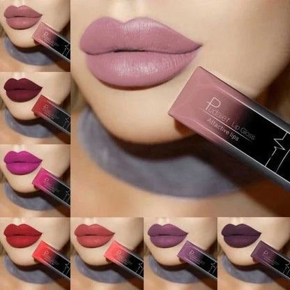 Langanhaltender Lipgloss – Intensive Farbe und mattes Finish