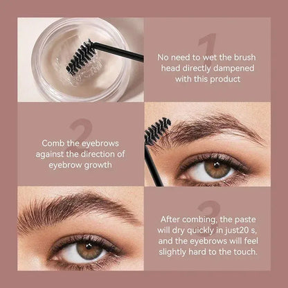 Waterproof 3D Eyebrow Styling Gel – Long Lasting & Quick-Drying